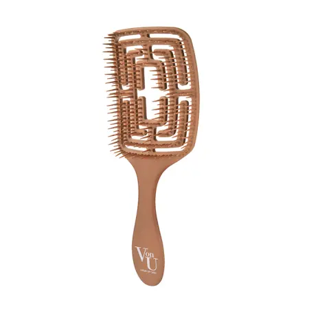 VON-U Расческа для волос, золотая / Spin Brush Gold - 1