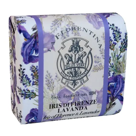 LA FLORENTINA Мыло натуральное Флорентийский Ирис и Лаванда / Iris of Florence & Lavender 106 г - 1
