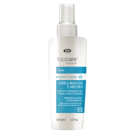LISAP MILANO Бальзам-спрей для осветленных, мелированных и седых волос / Top Care Repair Silver Care Spray 125 мл - 1