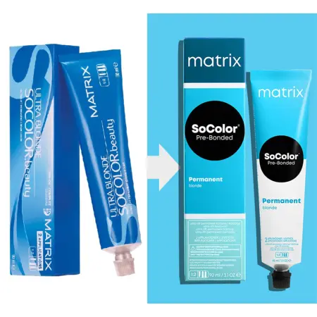 MATRIX UL-N+ краска для волос, натуральный+ / Socolor Beauty Ultra Blonde 90 мл - 3