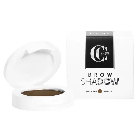 LUCAS COSMETICS Тени для бровей / CC Brow Shadow grey brown - 1