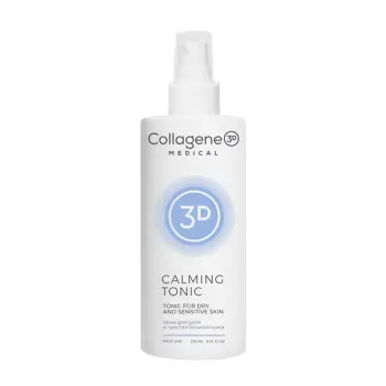 MEDICAL COLLAGENE 3D Тоник для сухой и чувствительной кожи / Calming Tonic For Dry And Sensitive Skin 250 мл, фото 2