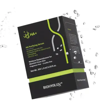 BIOHYALUX Сыворотка матирующая для проблемной и жирной кожи / На Purifying Serum 30*1,5 мл, фото 4