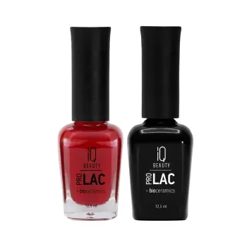 IQ BEAUTY 024 лак для ногтей укрепляющий с биокерамикой / Nail polish PROLAC + bioceramics 12.5 мл, фото 4