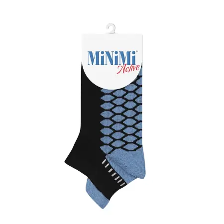 MINIMI Носки с фактурной стопой Nero 35-38 / MINI ACTIVE 4501 - 1