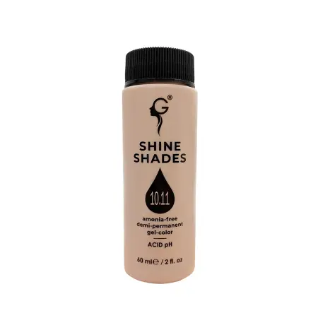 GERA Professional 10.11 гель-краситель для волос без аммиака / Shine Shades 60 мл - 2