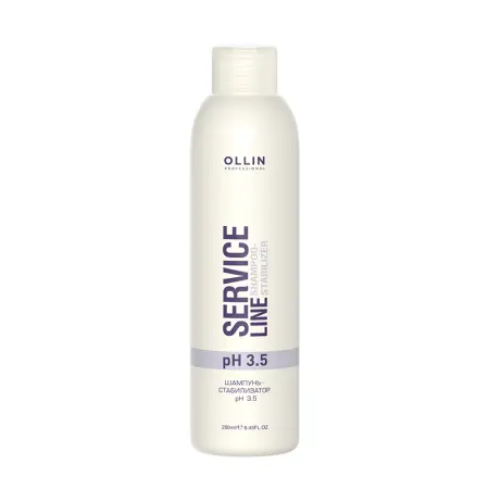 OLLIN PROFESSIONAL Шампунь-стабилизатор / SERVICE LINE Shampoo-stabilizer рН 3.5 250 мл - 1