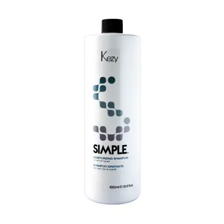 KEZY Шампунь увлажняющий для всех типов волос с пантенолом и бетаином / Moisturizing shampoo 1000 мл - 1