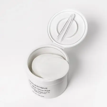 SKINJESTIQUE Пэды кислотные для сияния лица / AHA, BHA Glow Pad 60 мл - 3