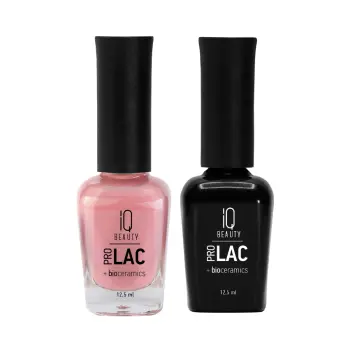 IQ BEAUTY 015 лак для ногтей укрепляющий с биокерамикой / Nail polish PROLAC + bioceramics 12.5 мл, фото 4