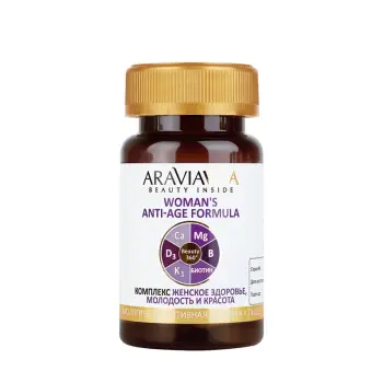 БАД к пище Комплекс изофлавонов сои и витекса священного / WOMAN S ANTI-AGE FORMULA 30 таблеток