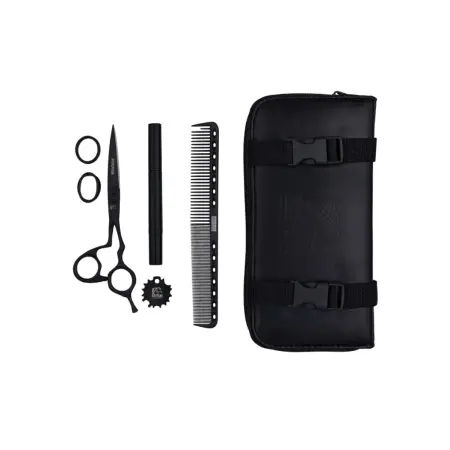 MUSTANG PROFESSIONAL (США) Ножницы прямые Mustang Premium NEXUS NPR01 Чёрный 6,0 дюйм - 3