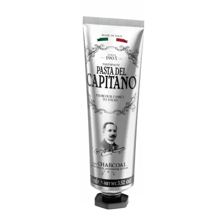 PASTA DEL CAPITANO Паста зубная с древесным углем / 1905 Charcoal 75 мл - 1