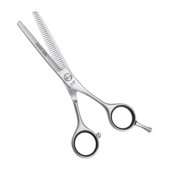 SILVER STAR Ножницы филировочные односторонние классические, съемный упор 5,5 , фото 2
