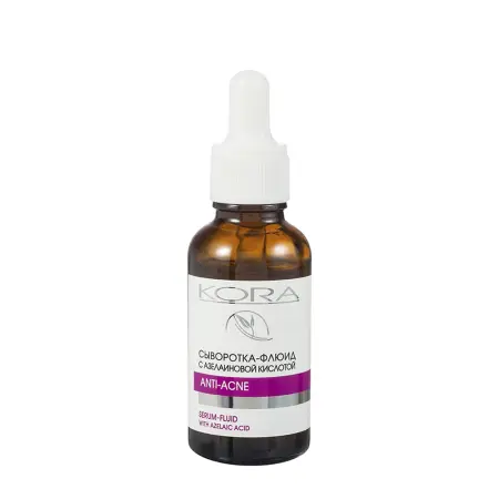 KORA Сыворотка-флюид anti-acne с азелаиновой кислотой / OPTIMAL SEBOCONTROL 30 мл - 1