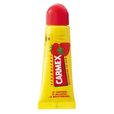 CARMEX Бальзам клубничный для губ SPF 15 (в тубе) 10 г - 1
