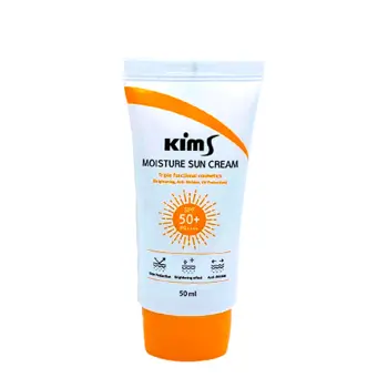 Крем увлажняющий солнцезащитный для лица / Kims Moisture Sun Cream SPF 50+ PA++++ Triple Function 50 мл