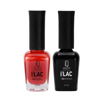 IQ BEAUTY 021 лак для ногтей укрепляющий с биокерамикой / Nail polish PROLAC + bioceramics 12.5 мл, фото 4