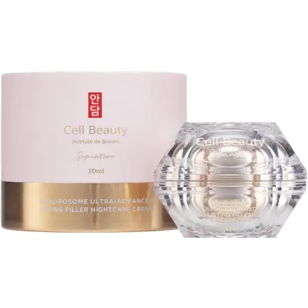CELL BEAUTY Крем-лифтинг ночной с экзолипосомами для лица / Signature / Exoliposome Ultra-advanced Lifting Filler Nightcare Cream 30 мл - 4