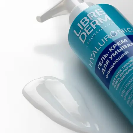 LIBREDERM Гль-крем очищающий для умывания лица / Hyaluronic 200 мл - 2