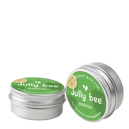 JULLY BEE Бальзам для губ, фейхоа / Jully Bee 10 мл - 4