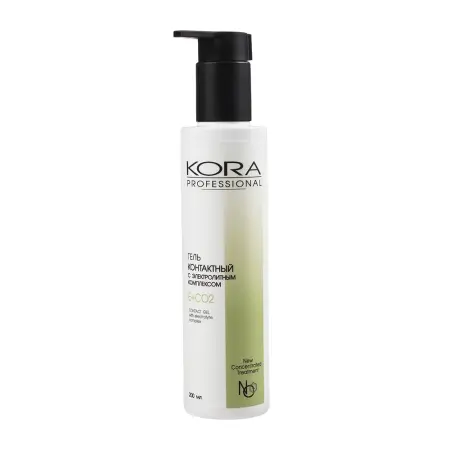 KORA Гель контактный с электролитным комплексом / KORA PROFESSIONAL 200 мл - 1
