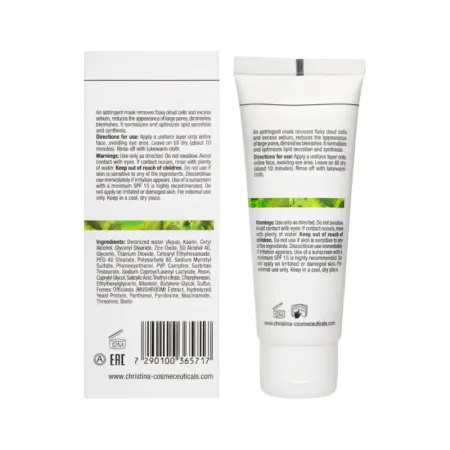 CHRISTINA Маска себорегулирующая / Seb-Adjustor Mask Bio Phyto 75 мл - 3