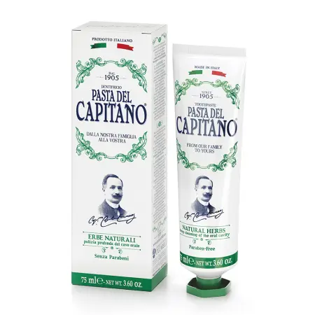PASTA DEL CAPITANO Паста зубная Натуральные травы / 1905 Natural Herbs 75 мл - 3