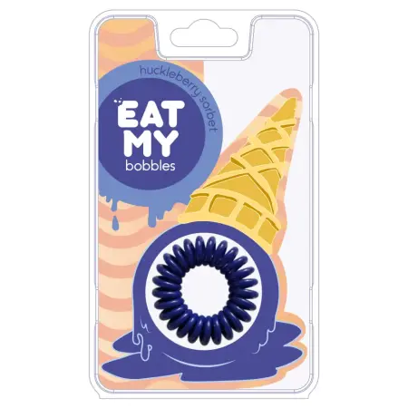 EAT MY BOBBLES Резинка для волос в цвете Черничный сорбет - 1