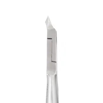 SILVER STAR Кусачки для кутикулы блестящие (5 мм), маленькая пятка, узкая головка / COBALT, фото 3