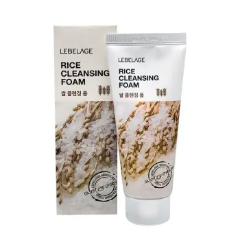 LEBELAGE Пенка для умывания с экстрактом риса / Lebelage Rice Cleansing Foam 100 мл, фото 2