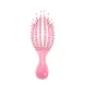 SOLOMEYA Расческа для сухих и влажных волос мини, розовый осьминог / Detangling Octopus Brush For Dry Hair And Wet Hair Mini Pink, фото 1