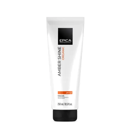 EPICA PROFESSIONAL Маска для восстановления и питания волос / Amber Shine Organic 250 мл - 2