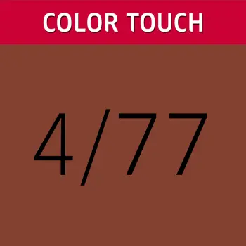 WELLA 4/77 краска для волос, горячий шоколад / Color Touch 60 мл, фото 2