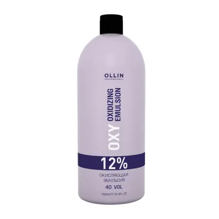 OLLIN PROFESSIONAL Эмульсия окисляющая 12% (40vol) / Oxidizing Emulsion OLLIN performance OXY 1000 мл - 1