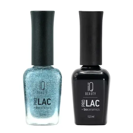 IQ BEAUTY 124 лак профессиональный укрепляющий для ногтей с биокерамикой / Nail polish PROLAC+bioceramics 12,5 мл - 2