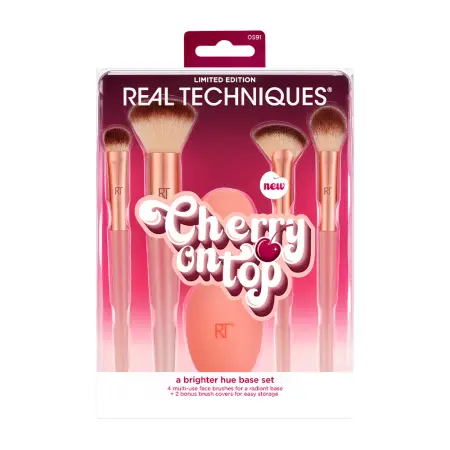 REAL TECHNIQUES Набор для макияжа / Real Techniques Cherry On Top A Brighter Hue Base Set - 1