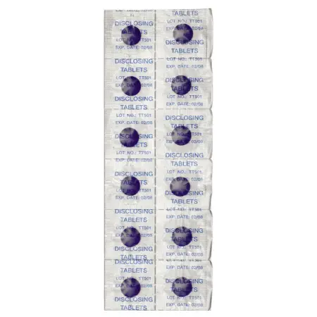 CURAPROX Таблетки для индикации зубного налета, 12 шт - 1