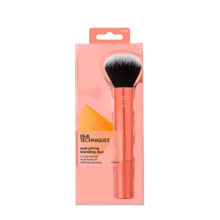 REAL TECHNIQUES Кисть и спонж для макияжа / Real Techniques Everything Blending Duo - 1