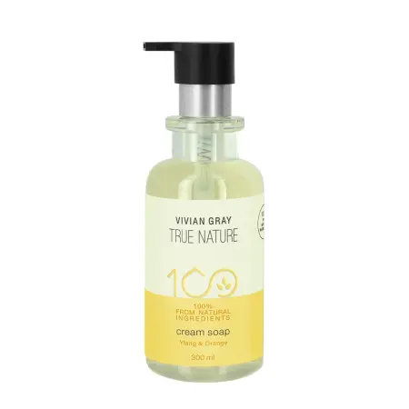 VIVIAN GRAY Крем-мыло, иланг-иланг и апельсин / Vivian Gray True Nature Cream Soap Ylang & Orange 300 мл - 1