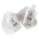 IQ BEAUTY Покрытие финишное для лака профессиональное с поталью глянцевое, серебро / PROLAC+bioceramics Potal glossy top Silver 12.5 мл, фото 4