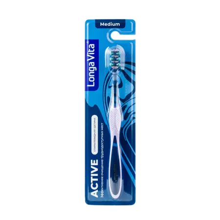 LONGA VITA Щетка зубная / Longa Vita Active - 4