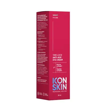 ICON SKIN Крем для кожи вокруг глаз с коллагеном и пептидами / Smart Time Lock 20 мл, фото 4