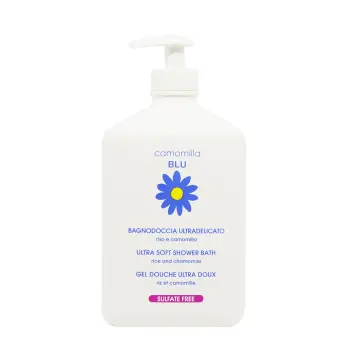 Гель для душа с рисом и ромашкой для взрослых и детей 0+ / ULTRA SOFT shower BATH rice and chamomile 500 мл