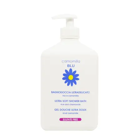 CAMOMILLA BLU Гель для душа с рисом и ромашкой для взрослых и детей 0+ / ULTRA SOFT shower BATH rice and chamomile 500 мл - 1