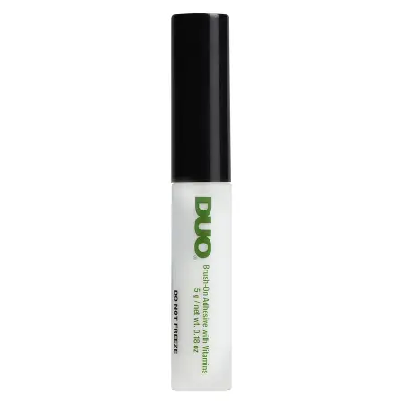 DUO Клей для накладных ресниц с витаминами прозрачный с кистью / Duo Brush On Clear Adhesive 5г - 3