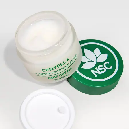 NAME SKIN CARE Крем восстанавливающий для лица с центеллой интенсивное смягчение / NSC 50 мл - 3