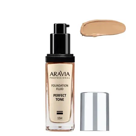 ARAVIA Professional Крем тональный для увлажнения и естественного сияния кожи, 02 / foundation PERFECT TONE 30 мл - 3