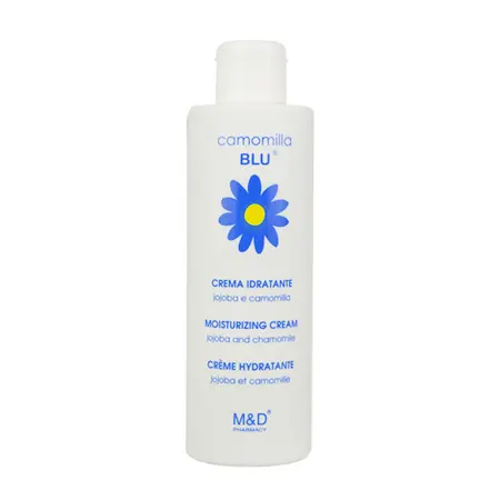CAMOMILLA BLU Крем для тела для чувствительной кожи для взрослых и детей 0+ / Moisturizing cream jojoba and chamomile 200 мл - 1