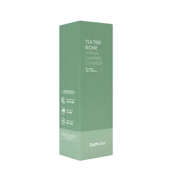 FARMSTAY Пенка для лица с чайным деревом для чувствительной кожи / Tea Tree Biome Low pH Calming Cleanser 180 мл, фото 2